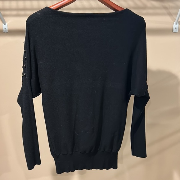 2B Bebe studded spiky long sleeve sweater - Picture 5 of 5